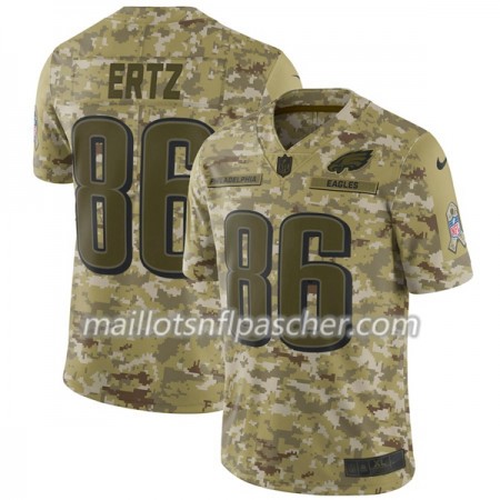 Maillot Philadelphia Eagles ERTZ 86 Nike Salute to Service - Homme